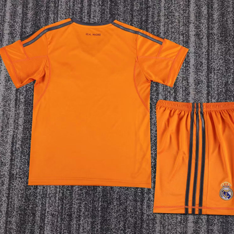 2013/14 Real Madrid Third Short Sleeve Retro Kids Jersey