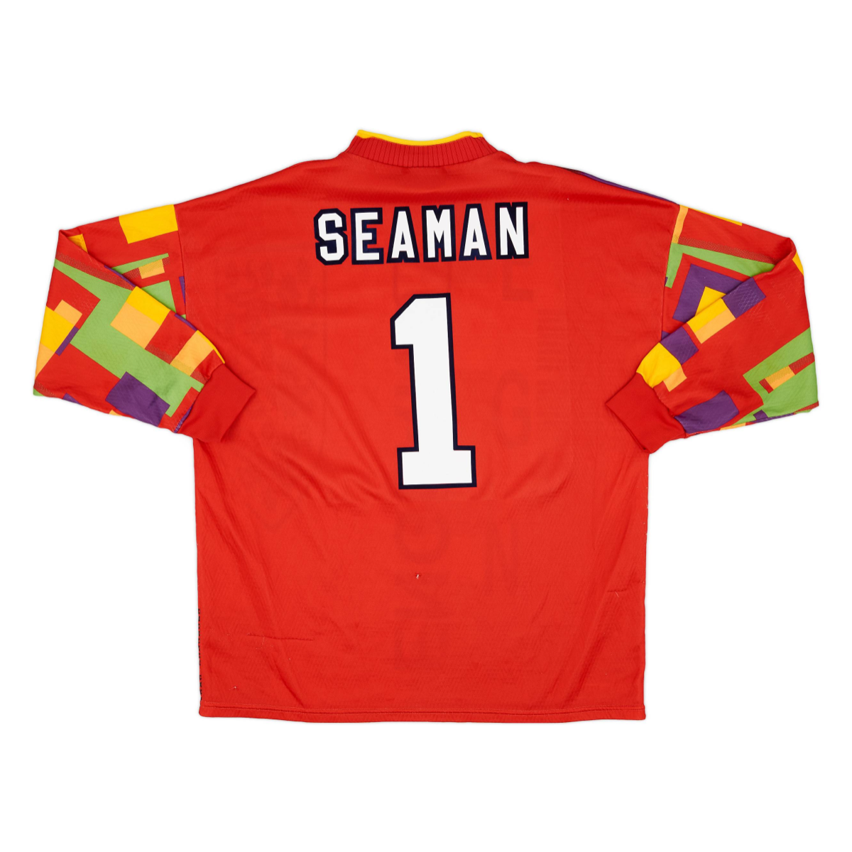 1995 England Long Sleeve Goalkeeper Kit