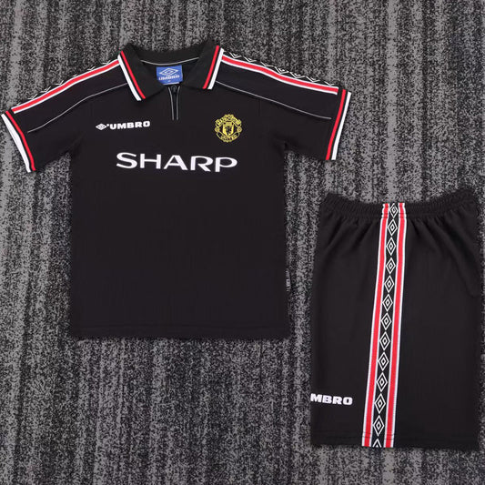 1998/99 Manchester United Special Short Sleeve Retro Kids Jersey