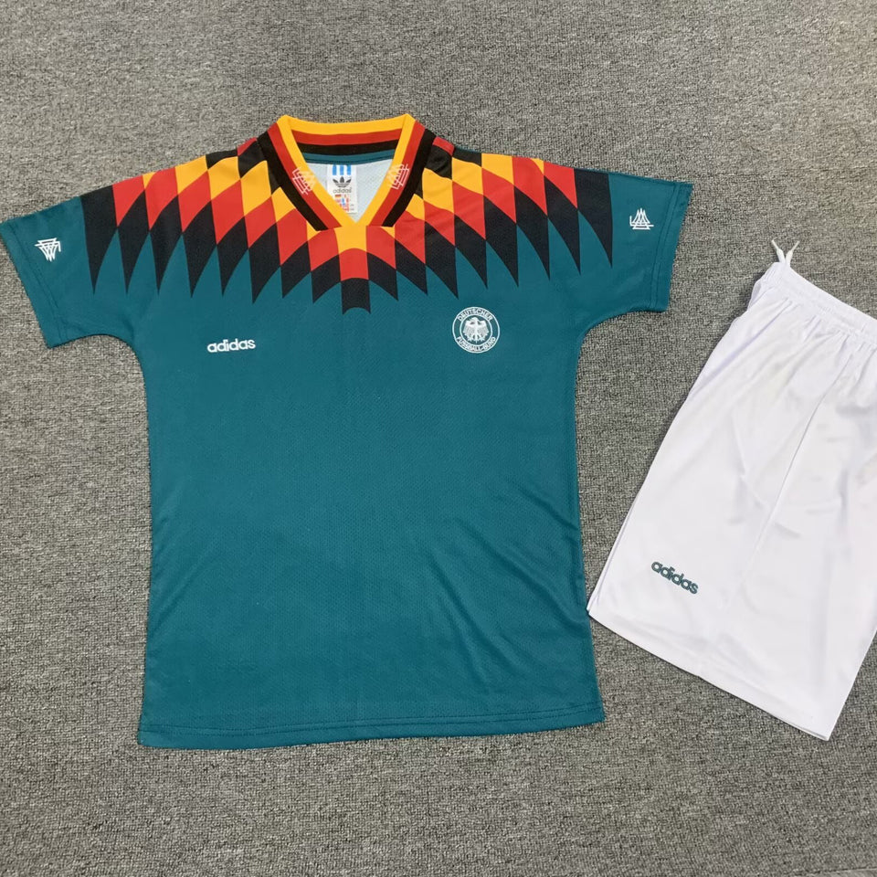 1994 Germany Away Kids National Team Retro
