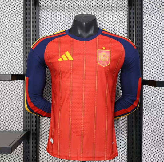 2026 Spain Home Kit Long Sleeve