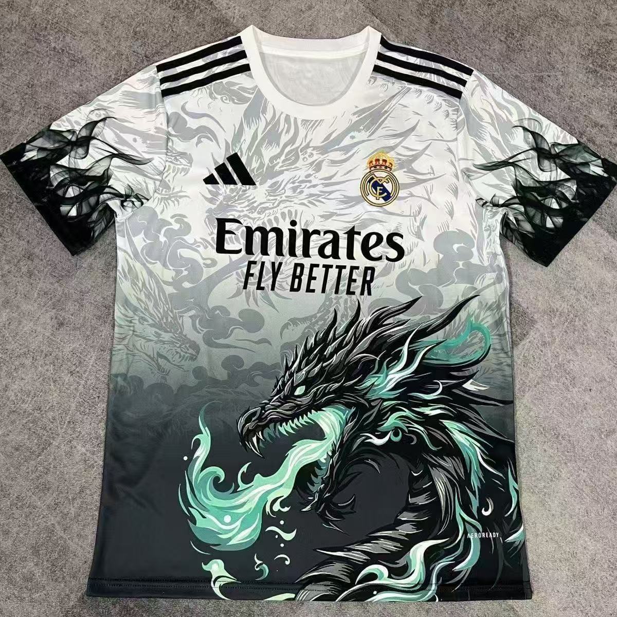 2025-26 Real Madrid CF Special Edition White & Green Dragon