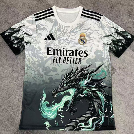 2025-26 Real Madrid CF Special Edition White & Green Dragon