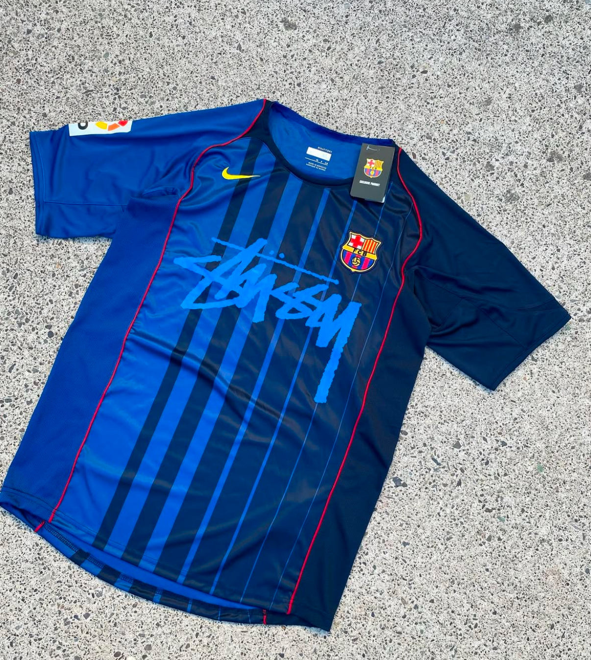 FC Barcelona x Stüssy Limited Edition shirt
