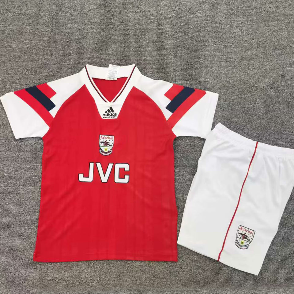 1992/94 Arsenal Home Short Sleeve Retro Kids Jersey