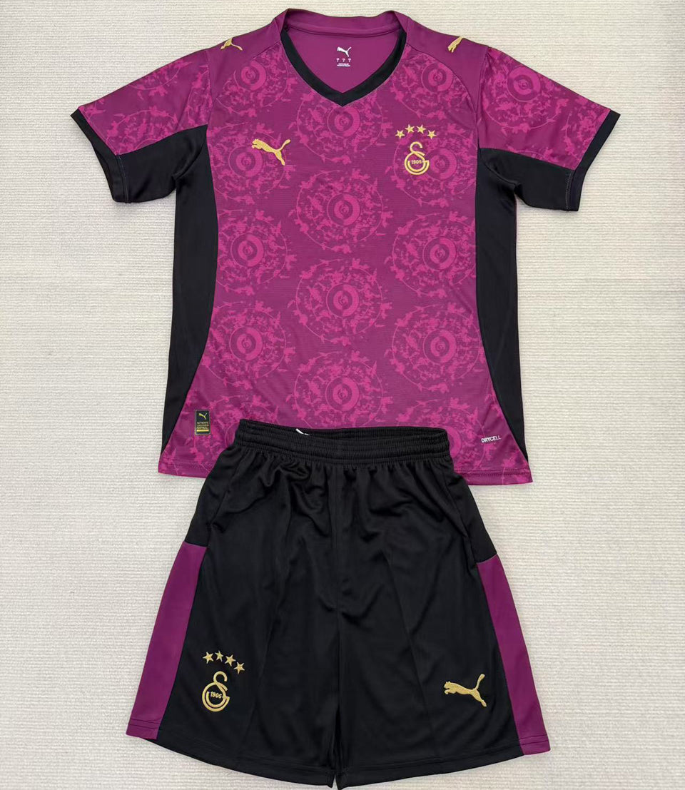 2025/26 Galatasaray Third Short Sleeve Kids' Jersey