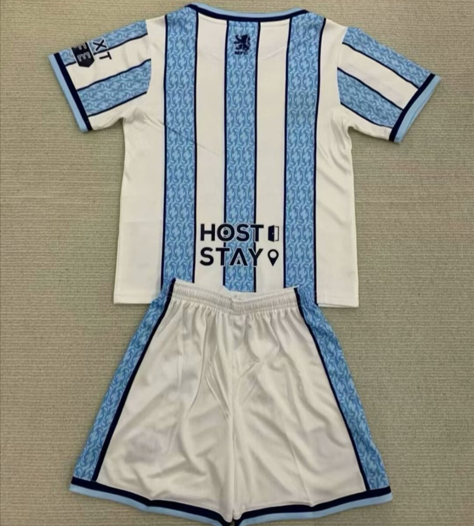 2024/25 Middlesbrough Away Short Sleeve Kids' Jersey