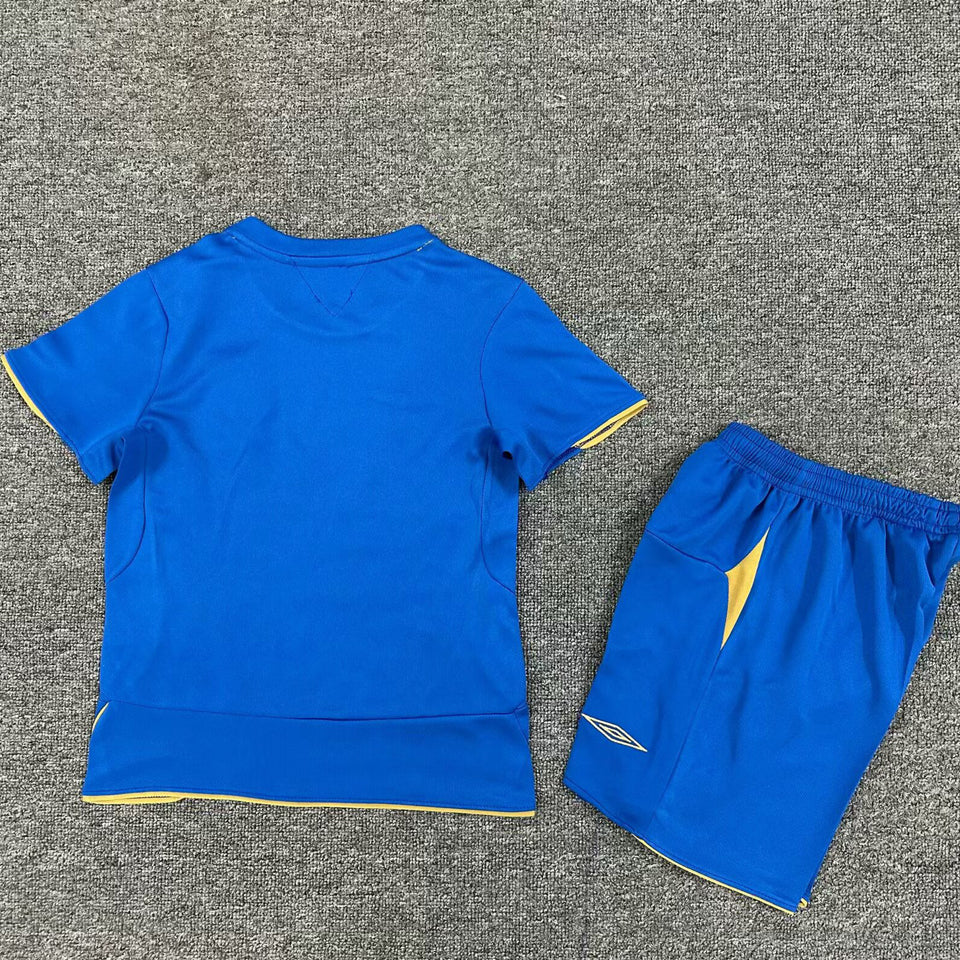 2005/06 Chelsea Home Short Sleeve Retro Kids Jersey