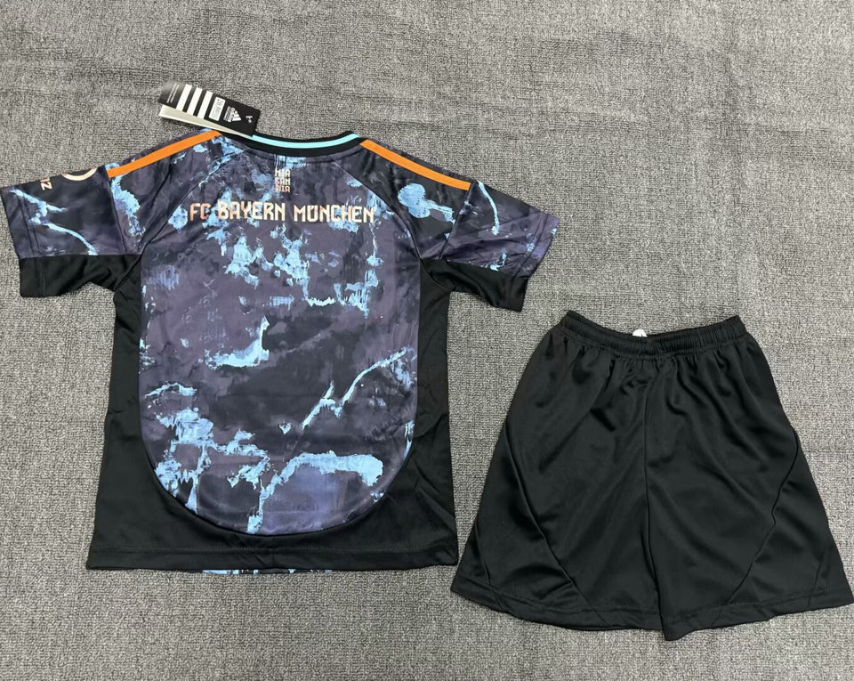 2024/25 Bayern Munich Away Short Sleeve Kids' Jersey