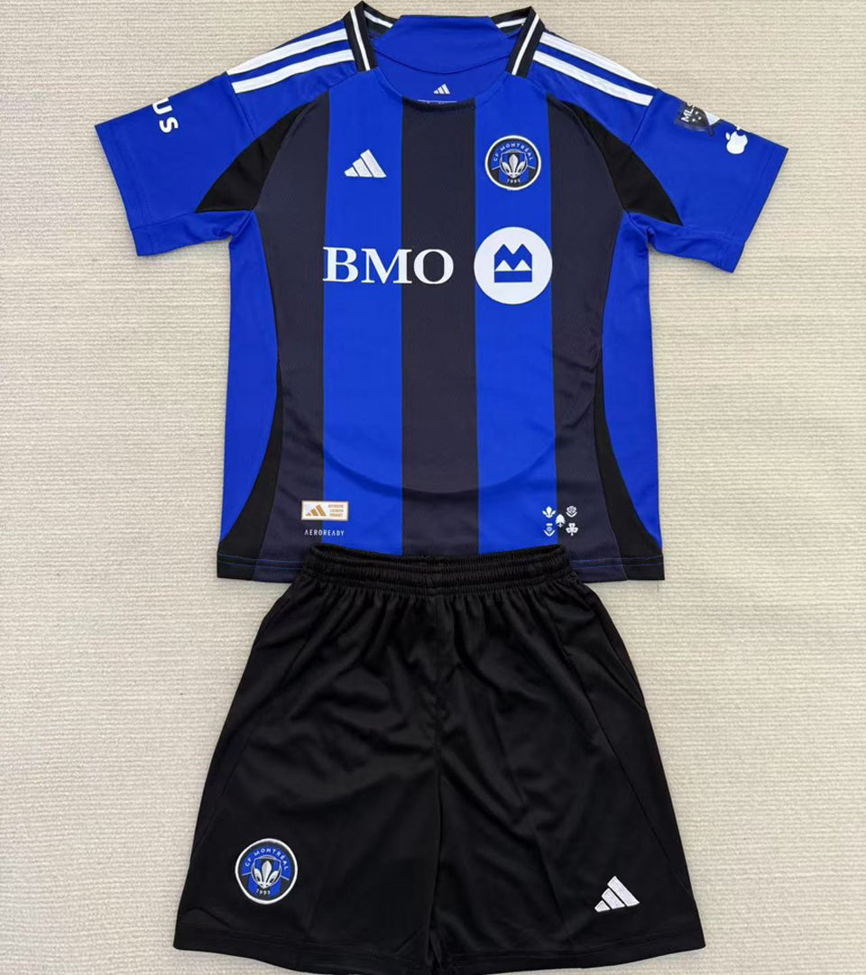 2025/26 Montreal Impact Away Short Sleeve Kids' Jersey