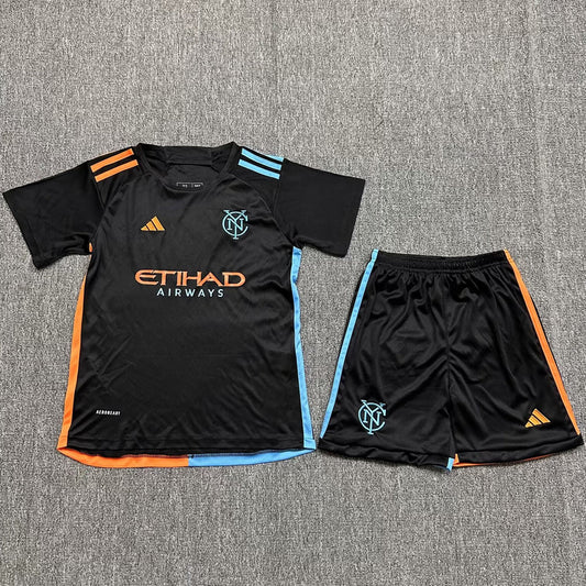 2024/25 New York City Away Short Sleeve Kids' Jersey