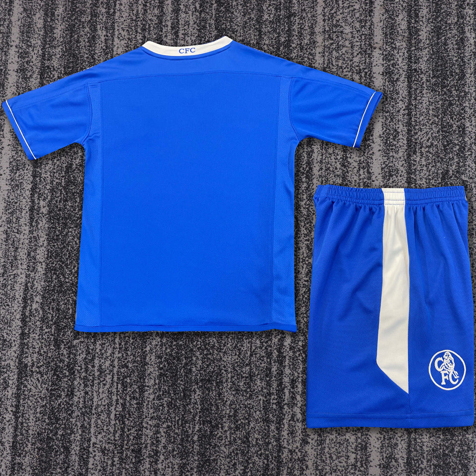 2003/05 Chelsea Home Short Sleeve Retro Kids Jersey