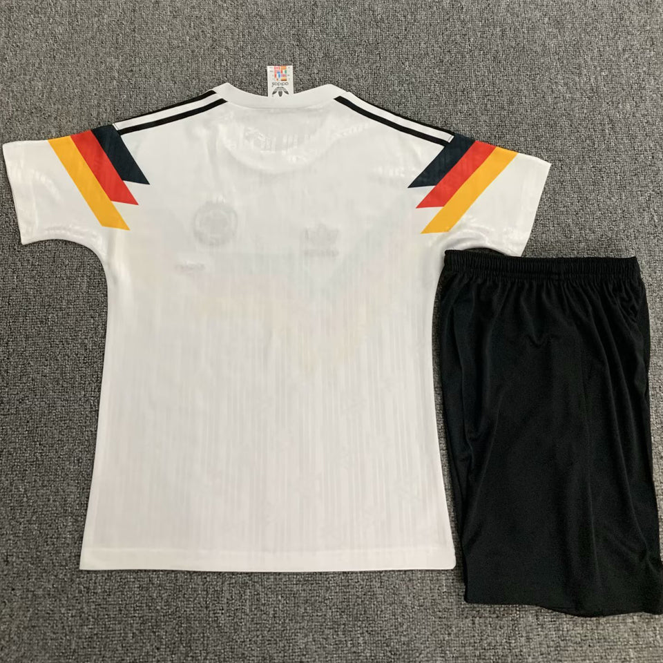 1990 Germany Home Kids Retro Teams