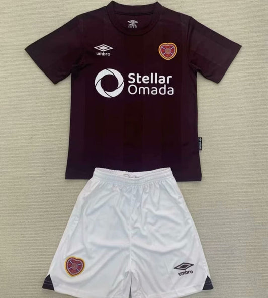 2024/25 Heart Home Short Sleeve Jersey for Kids