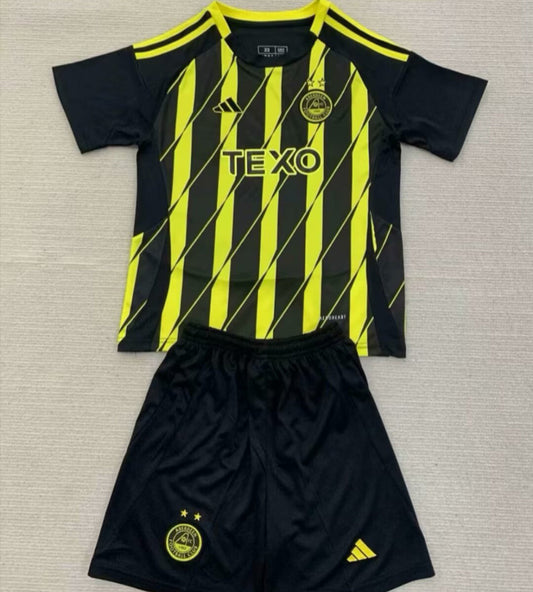 2024/25 Aberdeen Away Short Sleeve Kids' Jersey