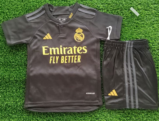 2023/24 Real Madrid Third Short Sleeve Kids' Jersey