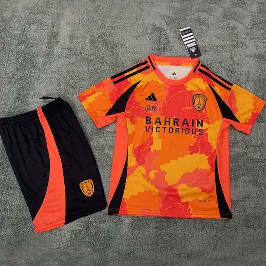 2025/26 Paris FC Away Short Sleeve Kids' Jersey