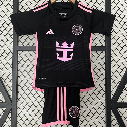 2023/24 Inter Miami Away Short Sleeve Kids' Jersey