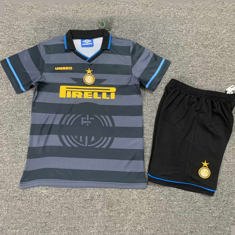 1997/98 Inter Milan Third Short Sleeve Retro Kids Jersey