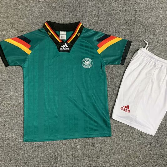 1992 Germany Away Kids National Team Retro