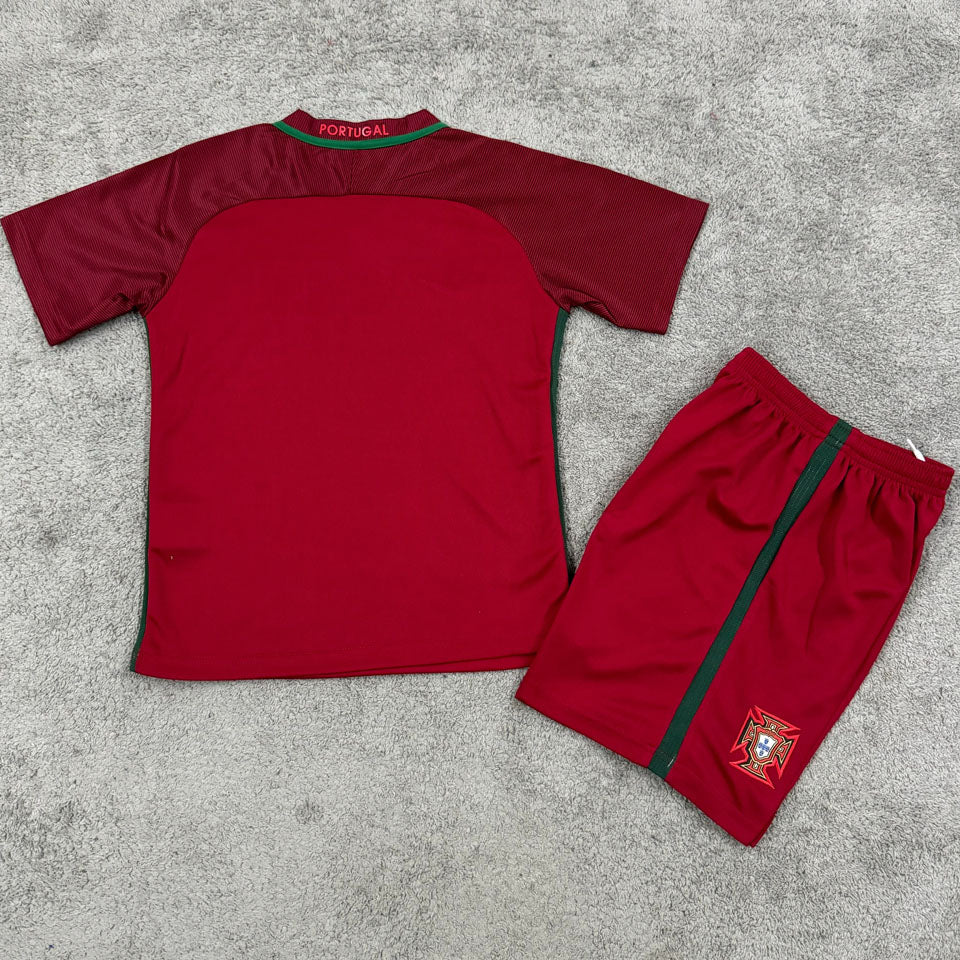 2016/17 Portugal Home Kids National Team Retro