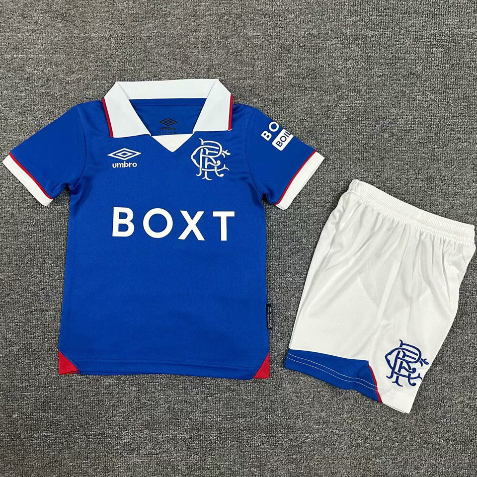 2025-26 Rangers Home Kit Kids