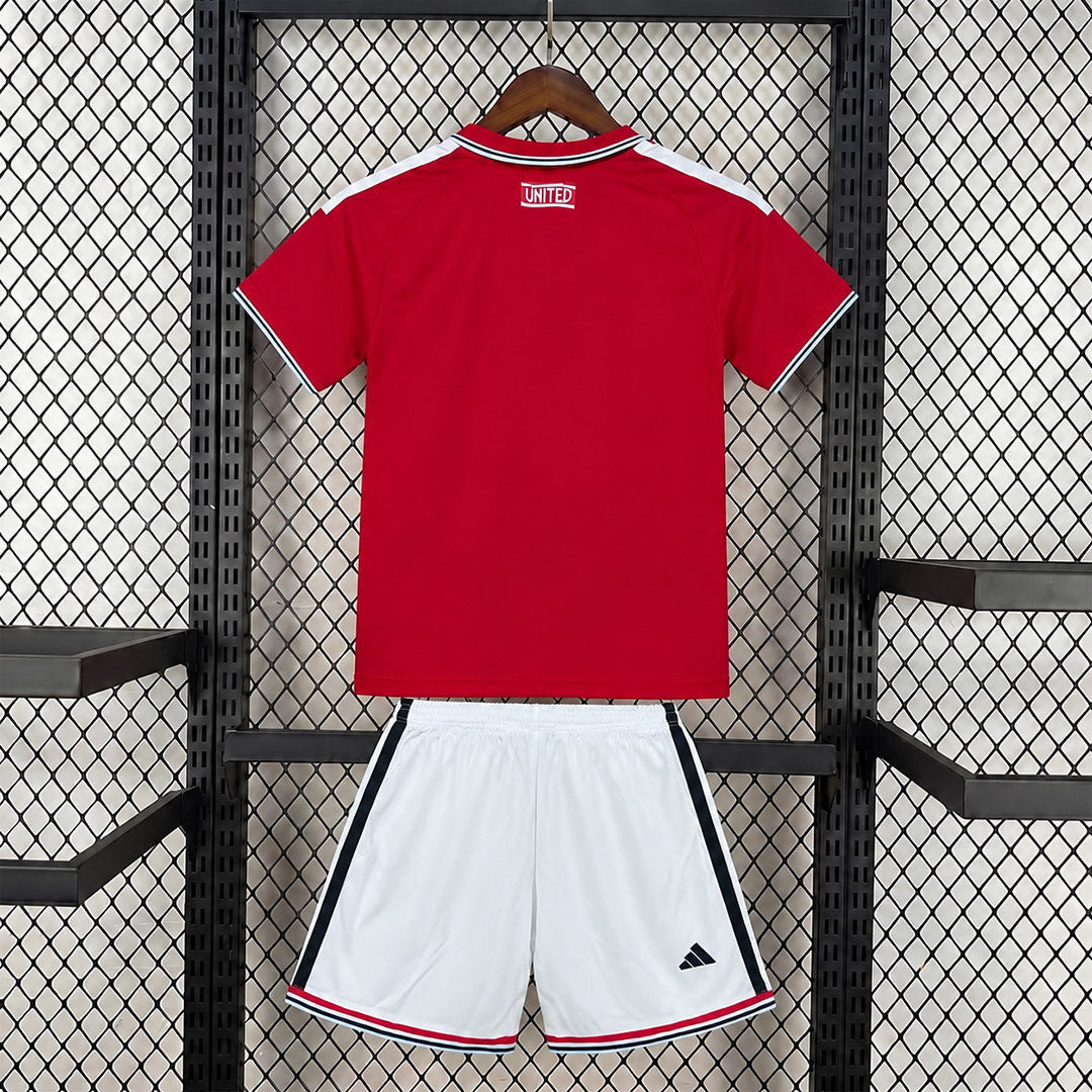 26/27 Manchester United Home Kit Kids