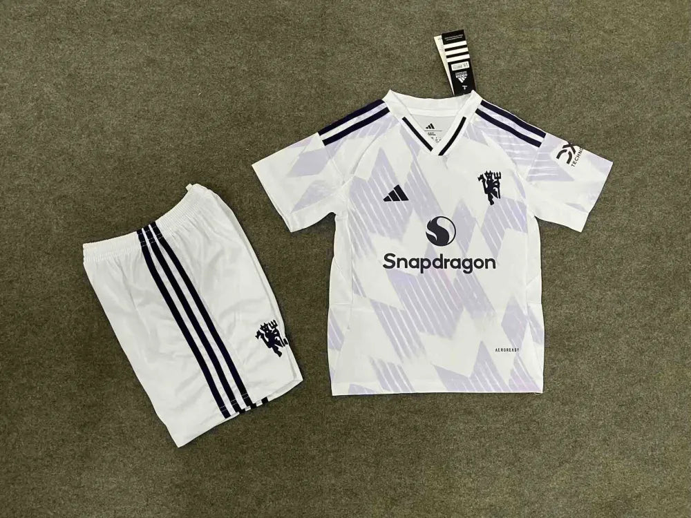 2025-26 Manchester United FC Away Kit Kids