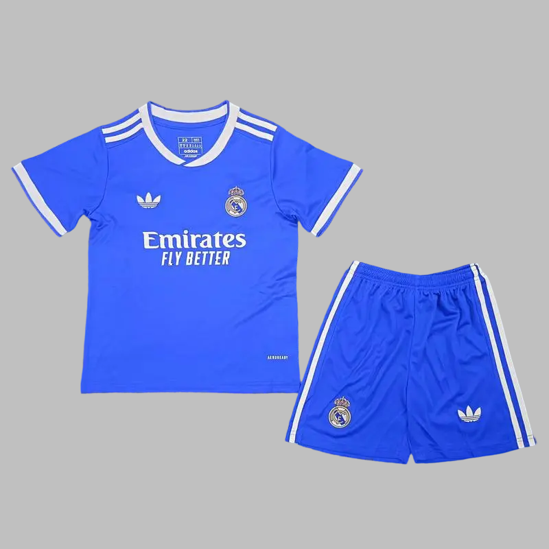 2025-26 Real Madrid Third Kit Kids