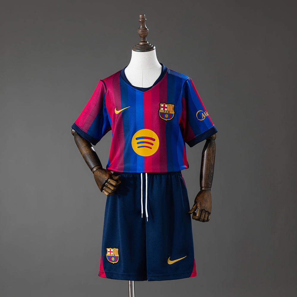 26/27 FC Barcelona Home Kit Kids