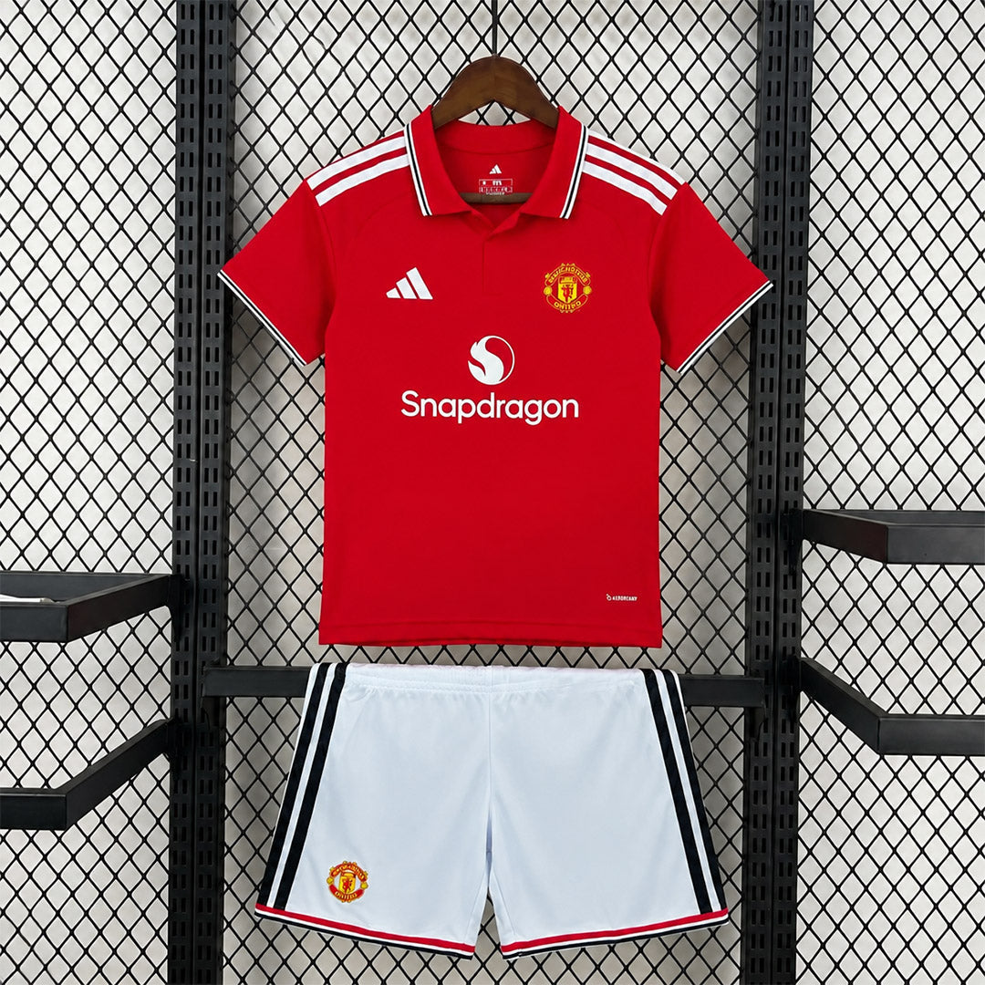 26/27 Manchester United Home Kit Kids