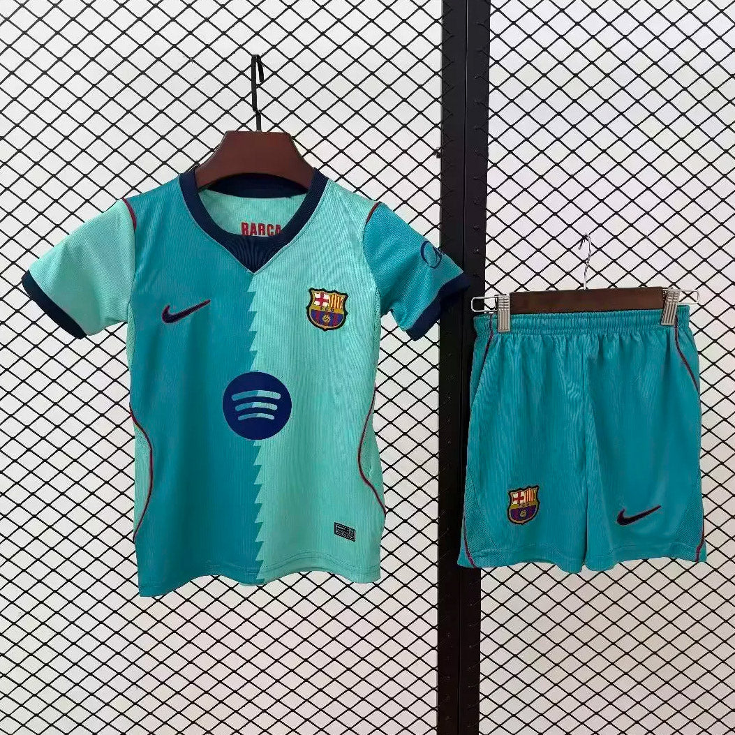 26/27 FC Barcelona Third Kit Kids
