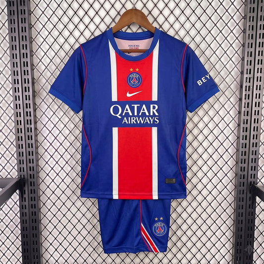 26/27 Paris Saint Germain (PSG) Home Kit Kids (2 Stars)