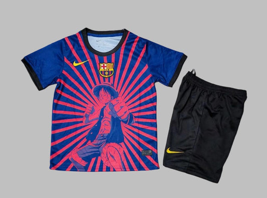 Special 2025-26 FC Barcelona 'One Piece' Kids