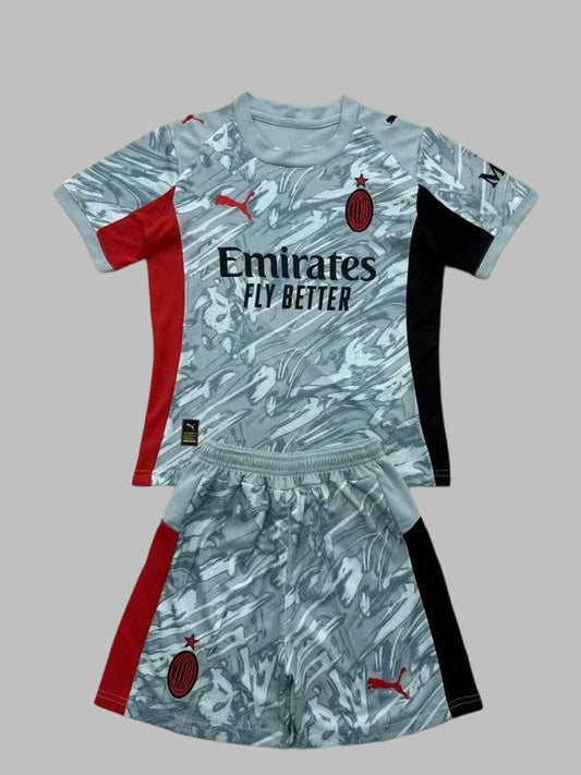 2025-26 AC Milan Away Kit Kids